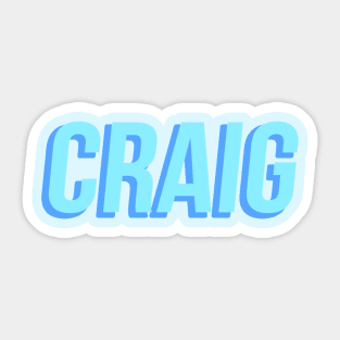 Craig Logo Sticker